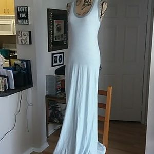 James Perse Contrast Maxi Dress